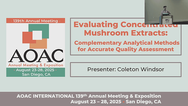 Evaluating Concentrated Mushroom Extracts: Complementary Analytical Methods for Accurate Quality Assessment