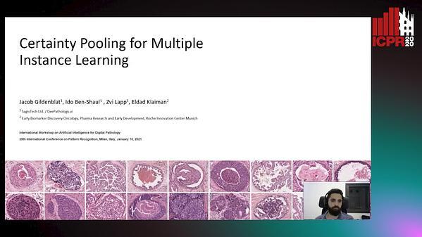 Certainty Pooling for Multiple Instance Learning