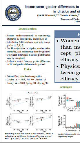 Inconsistent Gender Differences in Self-Efficacy and Performance for Engineering Majors in Physics and Other Disciplines: A Cause for Alarm?