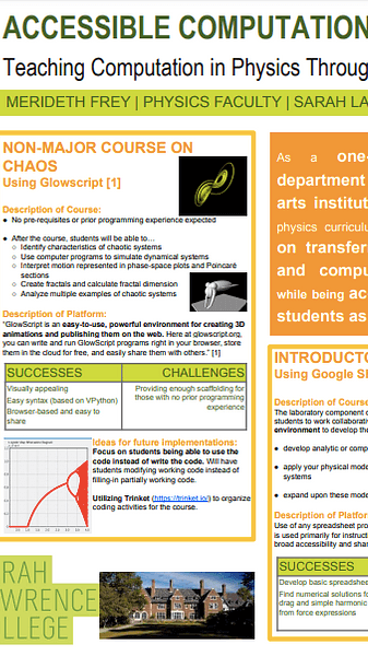 Accessible Computation: Teaching Computation in Physics Through Browser-Based Platforms