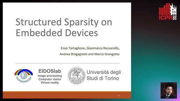 Structured Sparsity on Embedded Devices