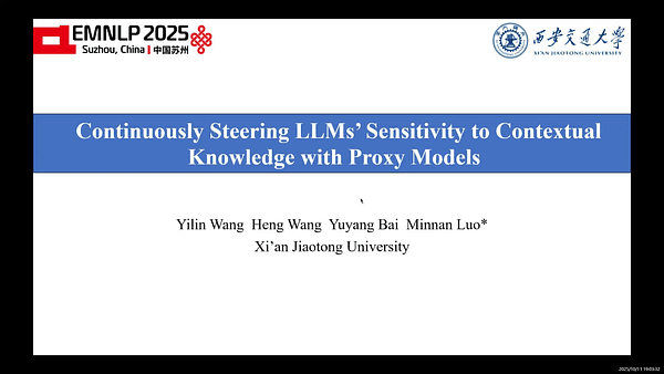 Continuously Steering LLMs Sensitivity to Contextual Knowledge with Proxy Models