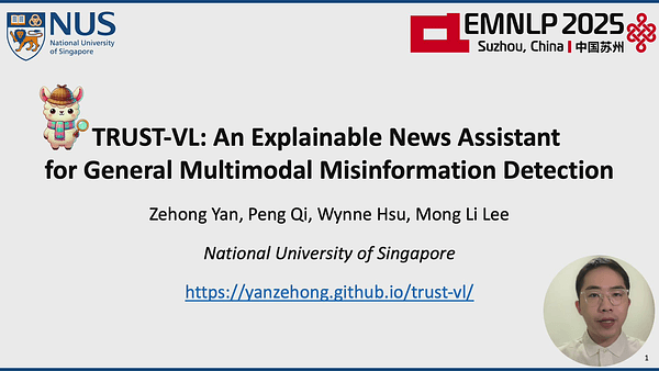 TRUST-VL: An Explainable News Assistant for General Multimodal Misinformation Detection