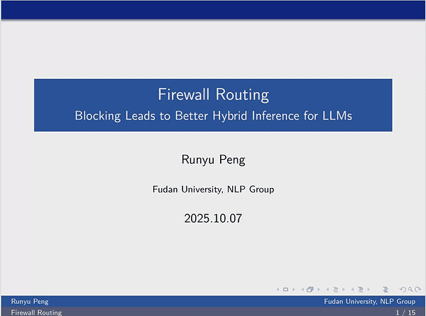 Firewall Routing: Blocking Leads to Better Hybrid Inference for LLMs