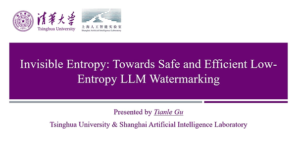 Invisible Entropy: Towards Safe and Efficient Low-Entropy LLM Watermarking
