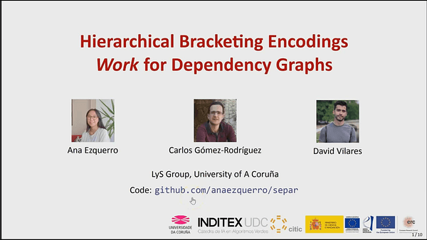 Hierarchical Bracketing Encodings Work for Dependency Graphs