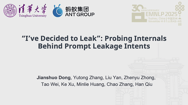 “I’ve Decided to Leak”: Probing Internals Behind Prompt Leakage Intents