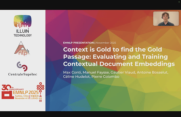 Context is Gold to find the Gold Passage: Evaluating and Training Contextual Document Embeddings
