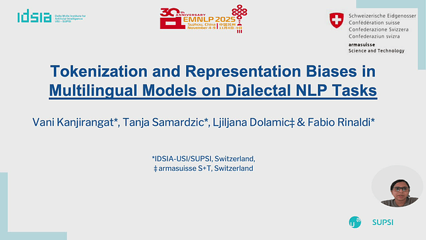 Tokenization and Representation Biases in Multilingual Models on Dialectal NLP Tasks