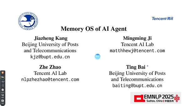 Memory OS of AI Agent