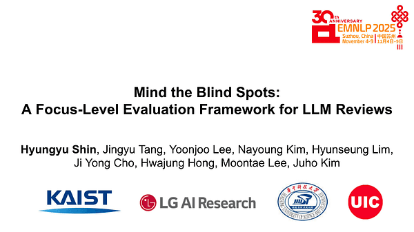 Mind the Blind Spots: A Focus-Level Evaluation Framework for LLM Reviews