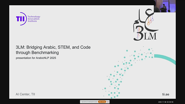 3LM: Bridging Arabic, STEM, and Code through Benchmarking