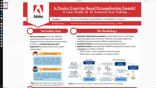 Is Passive Expertise-Based Personalization Enough? A Case Study in AI-Assisted Test-Taking
