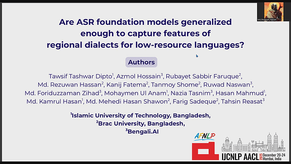 Are ASR foundation models generalized enough to capture features of regional dialects for low-resource languages?