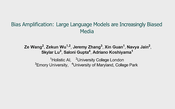 Bias Amplification: Large Language Models as Increasingly Biased Media