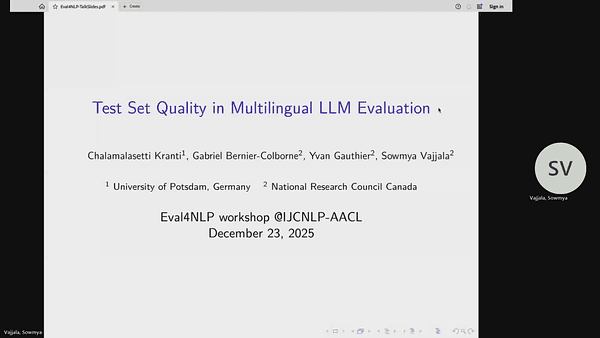 Test Set Quality in Multilingual LLM Evaluation