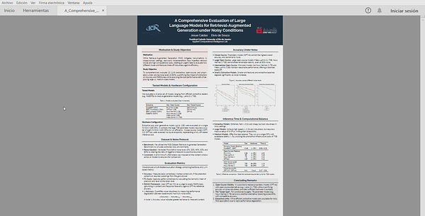 A Comprehensive Evaluation of Large Language Models for Retrieval-Augmented Generation under Noisy Conditions