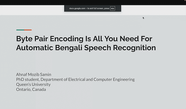 Byte Pair Encoding Is All You Need For Automatic Bengali Speech Recognition
