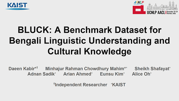 BLUCK: A Benchmark Dataset for Bengali Linguistic Understanding and Cultural Knowledge