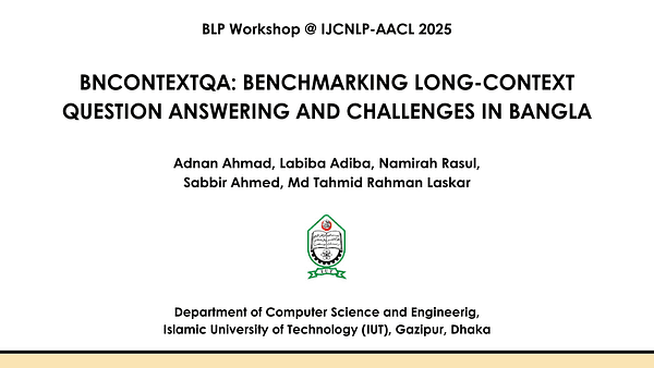 bnContextQA: Benchmarking Long-Context Question Answering and Challenges in Bangla