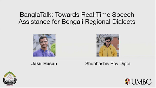 BanglaTalk: Towards Real-Time Speech Assistance for Bengali Regional Dialects