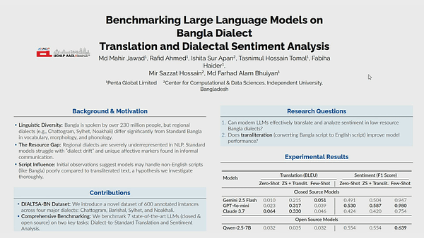 Benchmarking Large Language Models on Bangla Dialect Translation and Dialectal Sentiment Analysis