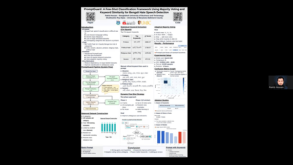PromptGuard at BLP-2025 Task 1: A Few-Shot Classification Framework Using Majority Voting and Keyword Similarity for Bengali Hate Speech Detection