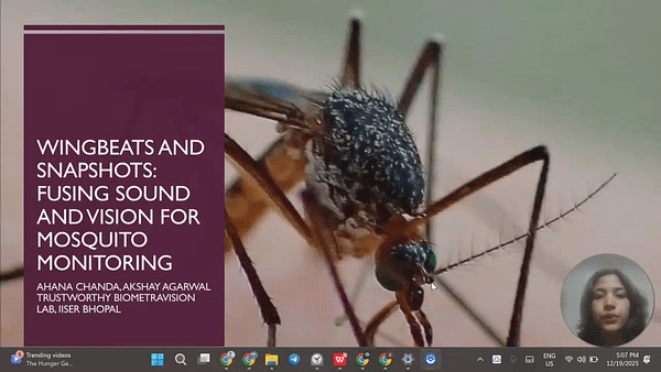 WingBeats and Snapshots: Fusing Sound and Vision for Mosquito Monitoring (Student Abstract)