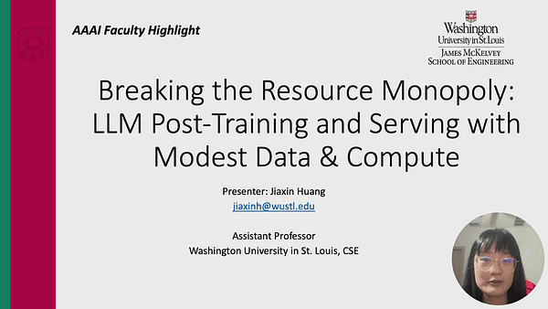 Breaking the Resource Monopoly: LLM Post-Training and Serving with Modest Data and Compute