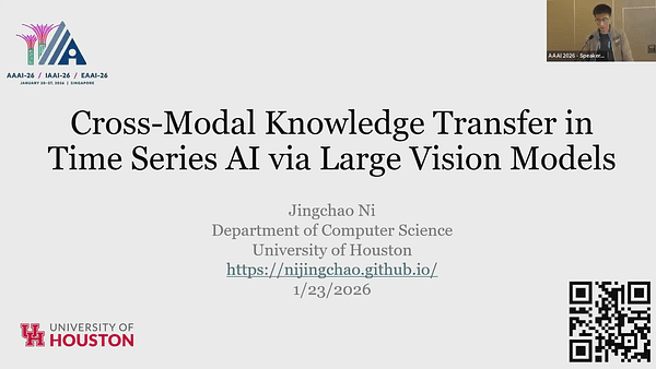 Cross-Modal Knowledge Transfer in Time Series AI via Large Vision Models