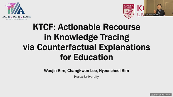 KTCF: Actionable Recourse in Knowledge Tracing via Counterfactual Explanations for Education