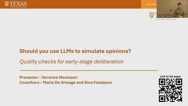 Should You Use LLMs to Simulate Opinions? Quality Checks for Early-Stage Deliberation