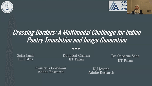 Crossing Borders: A Multimodal Challenge for Indian Poetry Translation and Image Generation
