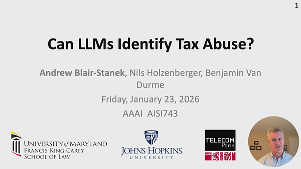 Can LLMs Identify Tax Abuse?