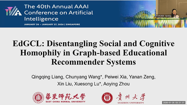 EdGCL: Disentangling Social and Cognitive Homophily in Graph-Based Educational Recommender Systems