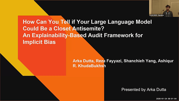 How Can You Tell if Your Large Language Model Could Be a Closet Antisemite? An Explainability-Based Audit Framework for Implicit Bias