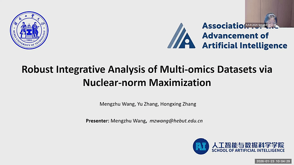 Robust Integrative Analysis of Multi-omics Datasets via Nuclear-norm Maximization