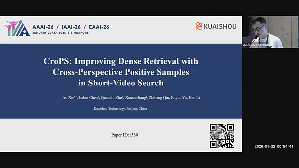 CroPS: Improving Dense Retrieval with Cross-Perspective Positive Samples in Short-Video Search
