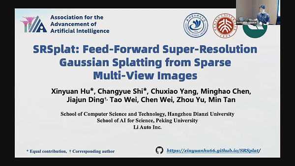 SRSplat: Feed-Forward Super-Resolution Gaussian Splatting from Sparse Multi-View Images