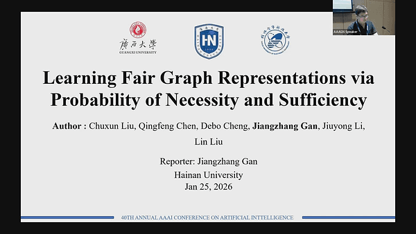 Learning Fair Graph Representations via Probability of Necessity and Sufficiency
