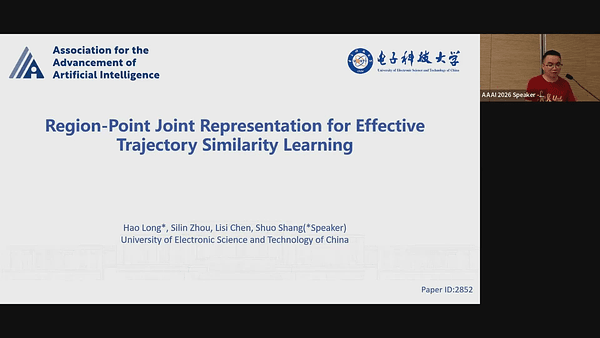 Region-Point Joint Representation for Effective Trajectory Similarity Learning