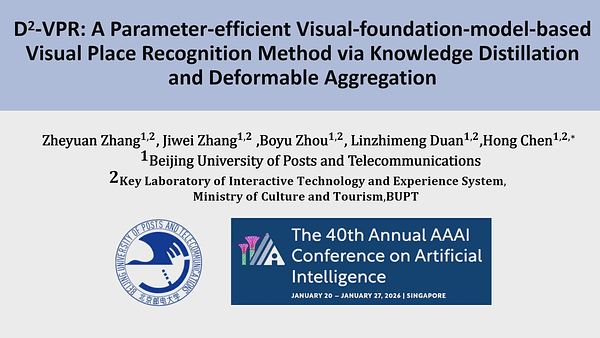 D²-VPR: A Parameter-efficient Visual-foundation-model-based Visual Place Recognition Method via Knowledge Distillation and Deformable Aggregation