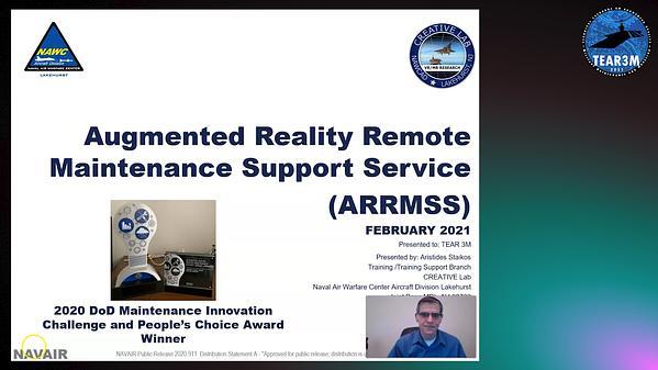 Augmented Reality Remote Maintenance Support Service (ARRMSS)