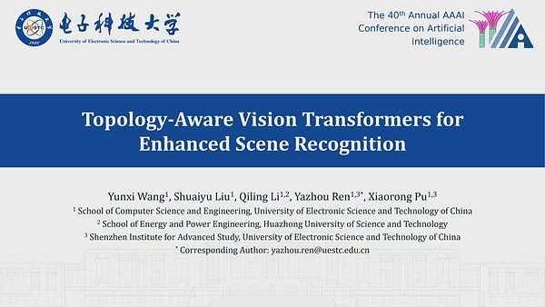 Topology-Aware Vision Transformers for Enhanced Scene Recognition