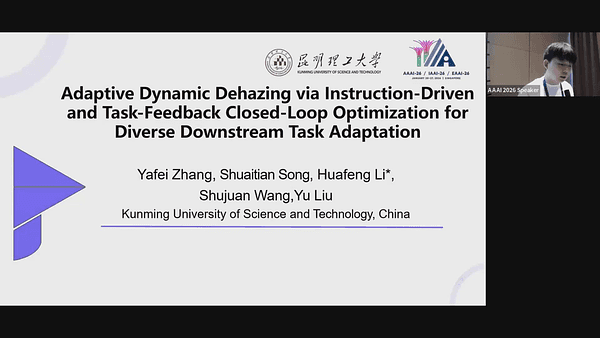 Adaptive Dynamic Dehazing via Instruction-Driven and Task-Feedback Closed-Loop Optimization for Diverse Downstream Task Adaptation