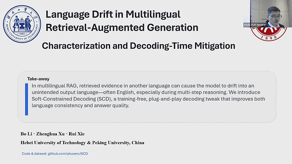 Language Drift in Multilingual Retrieval-Augmented Generation: Characterization and Decoding-Time Mitigation