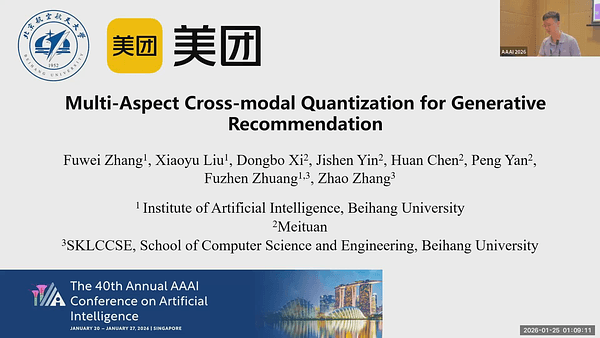 Multi-Aspect Cross-modal Quantization for Generative Recommendation