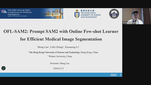 OFL-SAM2: Prompt SAM2 with Online Few-shot Learner for Efficient Medical Image Segmentation