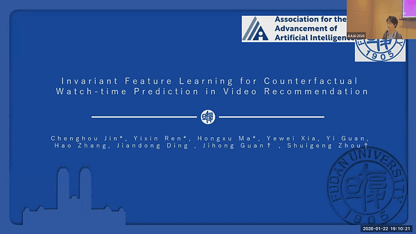 Invariant Feature Learning for Counterfactual Watch-time Prediction in Video Recommendation