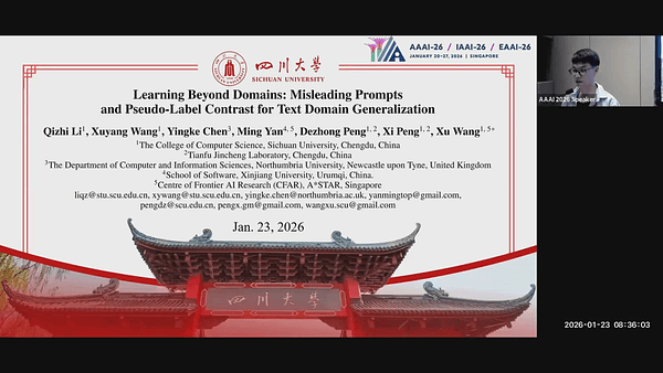 Learning Beyond Domains: Misleading Prompts and Pseudo-Label Contrast for Text Domain Generalization